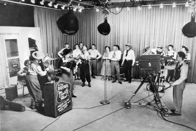 The Roy Brown Variety Show first aired on CKX-TV, May 5, 1955. Roy Brown Collection, Daly House Museum